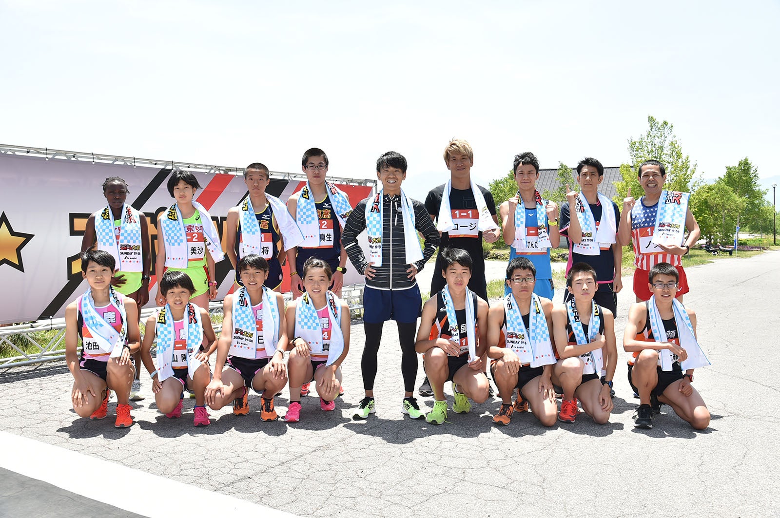 神野大地とガチ勝負（写真提供：テレビ朝日）