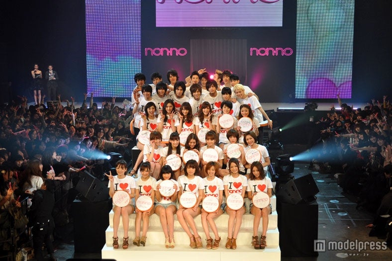 雑誌「non・no」主催・東日本大震災復興チャリティーファッションイベント「春コレ2012」出演者