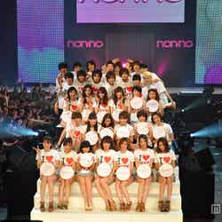 雑誌「non・no」主催・東日本大震災復興チャリティーファッションイベント「春コレ2012」出演者
