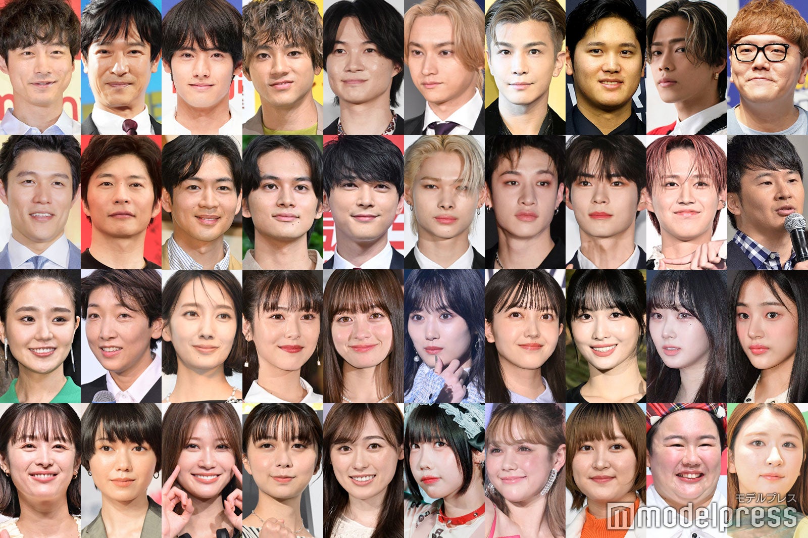 【読者アンケート／今年の顔を決定】あなたが“2023年の顔”だと思う人物は？（C）モデルプレス