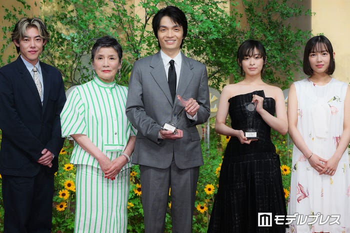 (左から)吉村界人、根岸季衣、岡山天音、森七菜、光嶌なづな(C)モデルプレス(C)モデルプレス