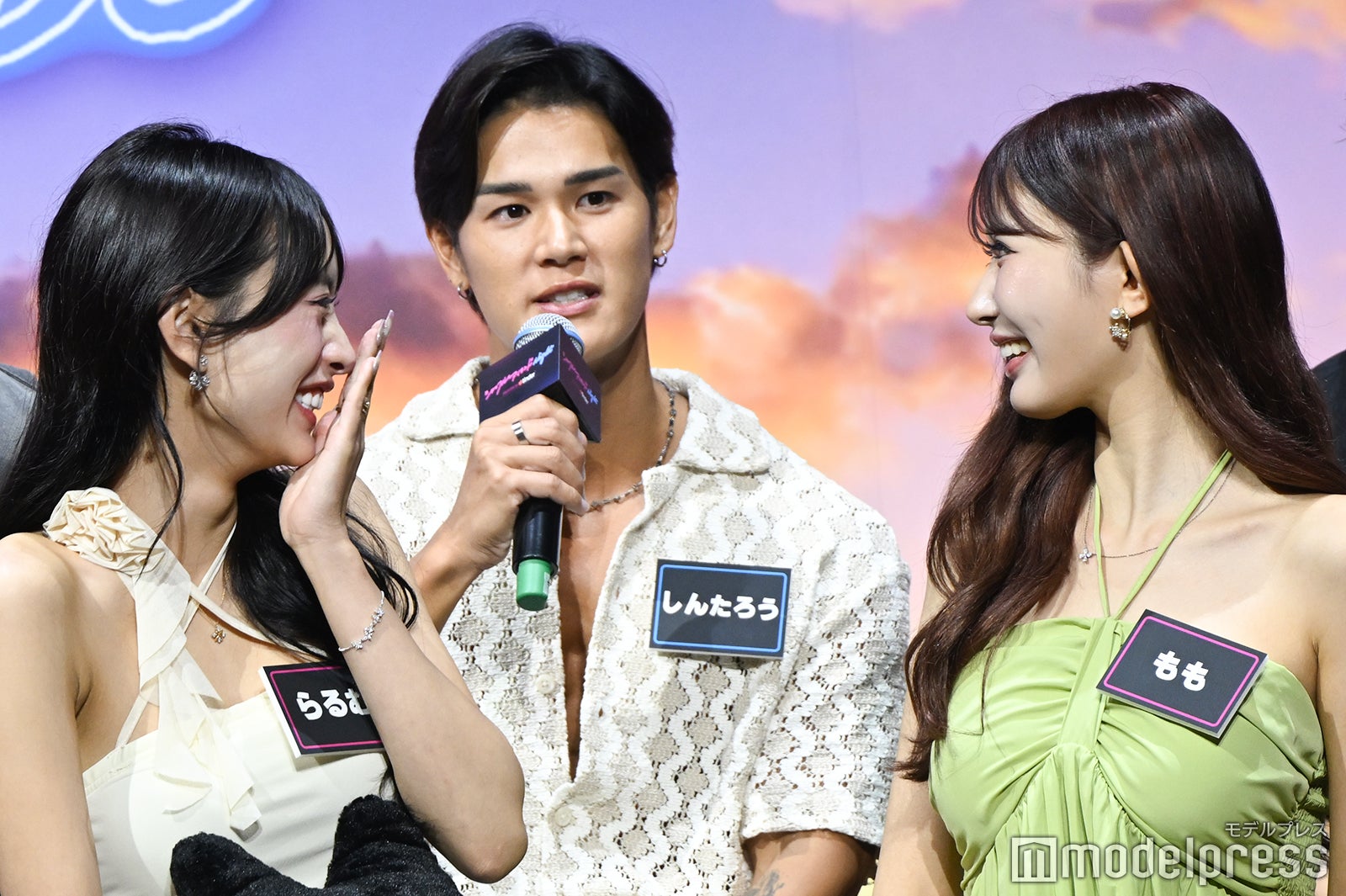 藤川らるむ、真子心太朗、伊藤桃々（C）モデルプレス