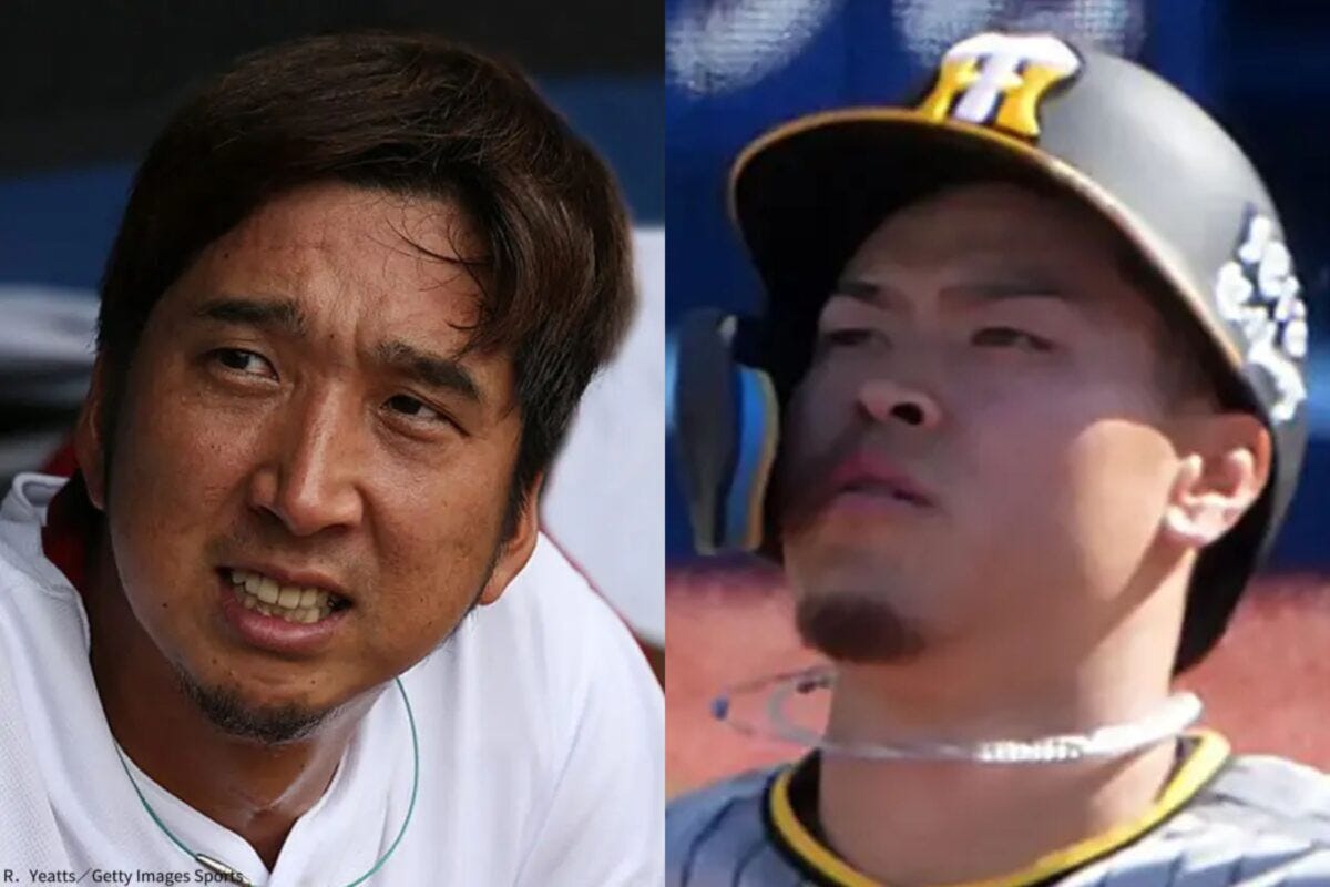 藤川球児・佐藤輝明