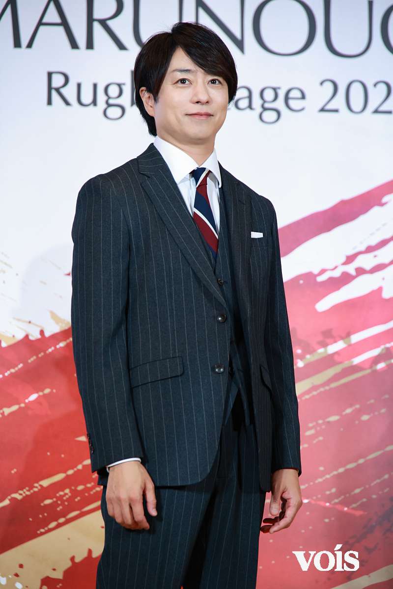 櫻井翔、ラグビー日本代表オフィシャルアンバサダーに就任「微力ながら力になれたら」