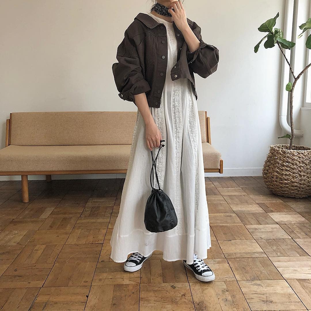 外は暑いけど室内は寒い そんな時に使える羽織コーデ モデルプレス