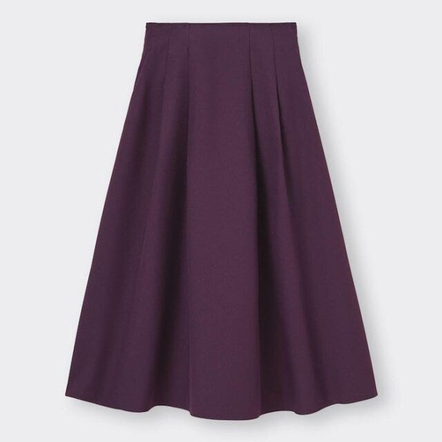 GU　新作　秋　スカート