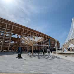 万博の象徴となった大屋根リング。眺めてよし、登ってよし、休んでよし。夏の猛暑は大屋根リングなしでは乗り越えられなかったと筆者は思います