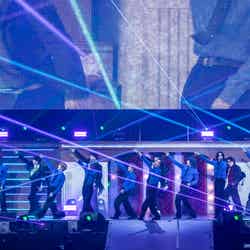 SUPER★DRAGON with 原因は自分にある。「EBiDAN THE LIVE CRUISE 2024」(C)米山三郎/ウチダアキヤ