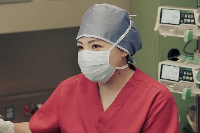 野呂佳代「アンメット ある脳外科医の日記」第5話より(C)カンテレ