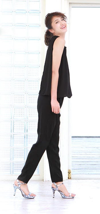 ノースリーブドッキングオールインワン「神戸レタス」2990円(税込)