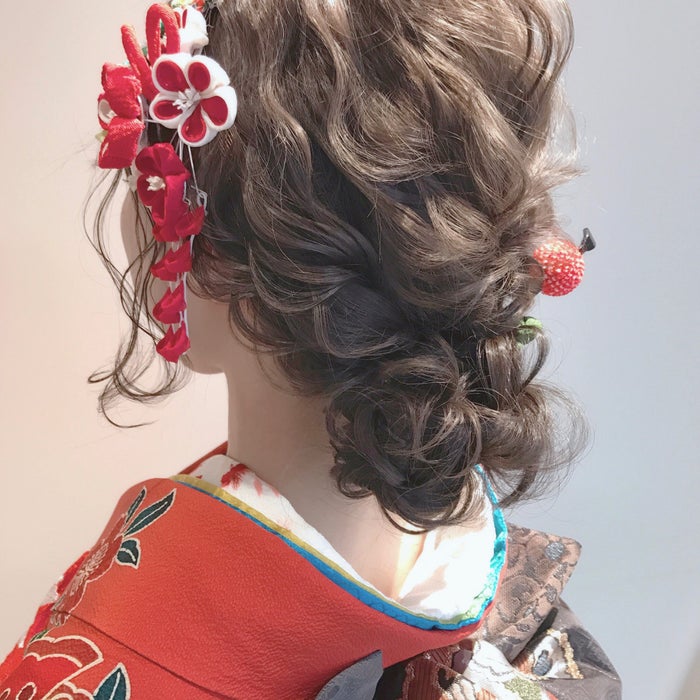 2018年の成人式はこの髪型で！着物に似合う華やかヘア特集 モデルプレス