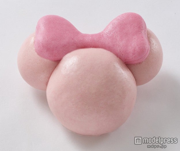 ミニーマウスまん（ストロベリー＆ミルク）（C）Disney