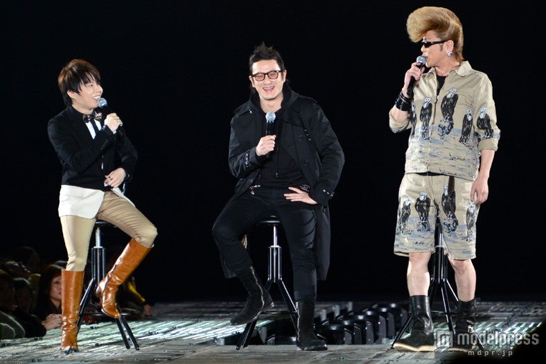 「真夜中の男子会」（左より）西川貴教、中村獅童、綾小路翔