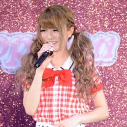 松岡里枝/「LaLa Popteen Land」のオープン記念イベントにて