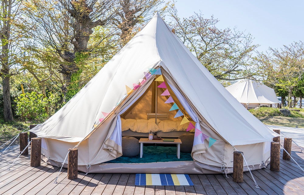 高滝湖グランピングリゾート／画像提供：HAMIRU