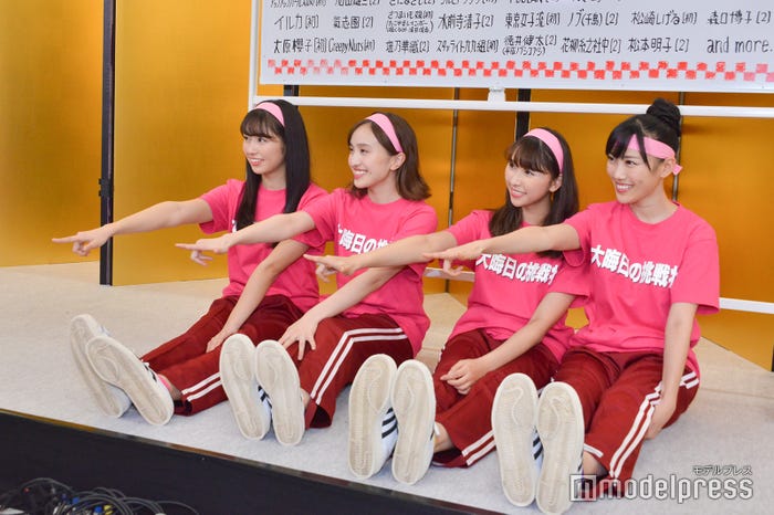 佐々木彩夏、百田夏菜子、玉井詩織、高城れに(C)モデルプレス