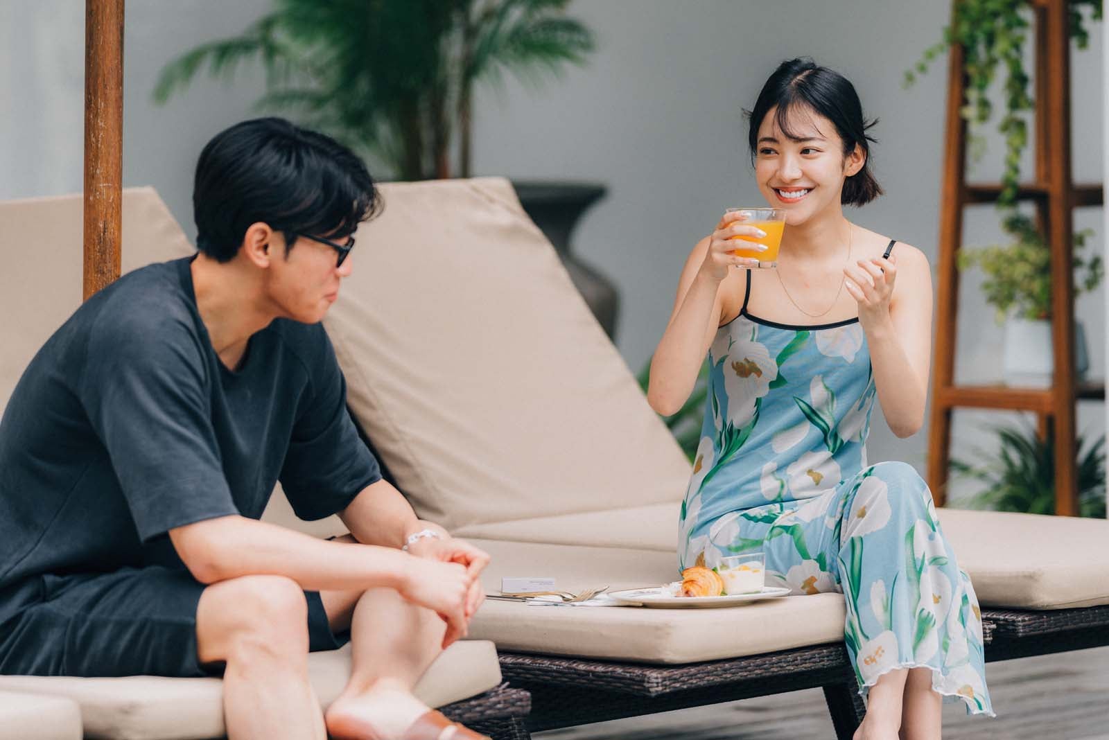 水野友貴、谷岡美沙紀「LOVE CATCHER Japan」第3話より（C）CJ ENM CO., LTD. All Rights Reserved（C）AbemaTV,Inc.