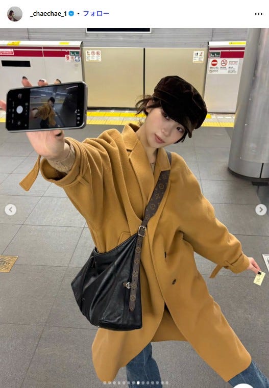 キム・チェウォン Instagramより