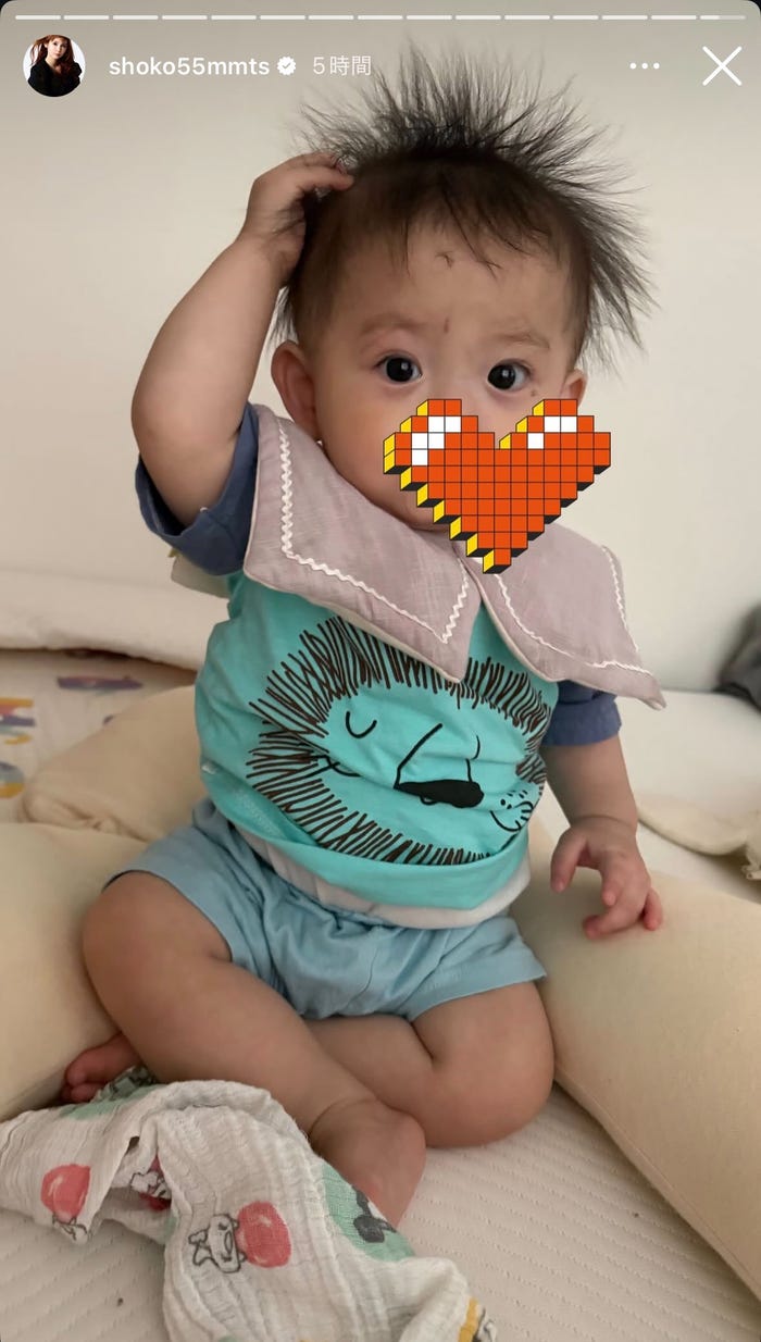 中川翔子Instagramストーリーズより