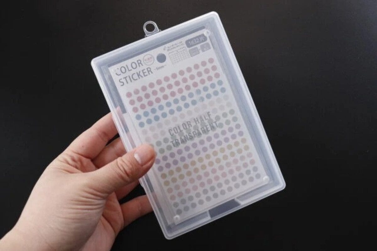 ダイソー シートシール収納ケース ダイソー シートシール収納ケース