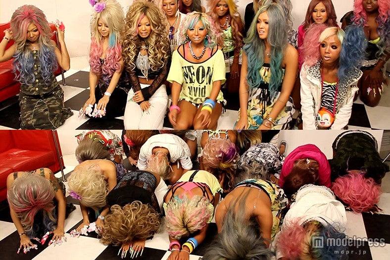 話題の“強め黒ギャル集団”、必死の土下座で懇願