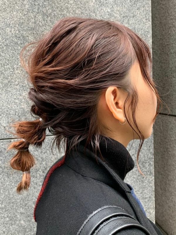 着物に似合うショートヘアアレンジ集 自分でできる簡単スタイリングをご紹介 モデルプレス