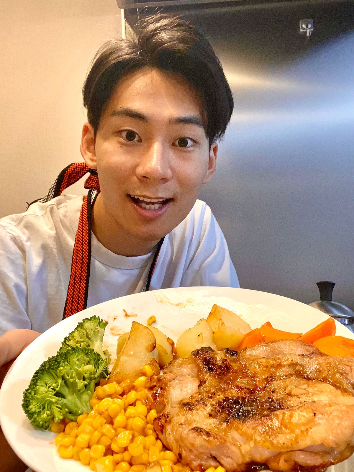 今湊敬樹アナ（提供写真）