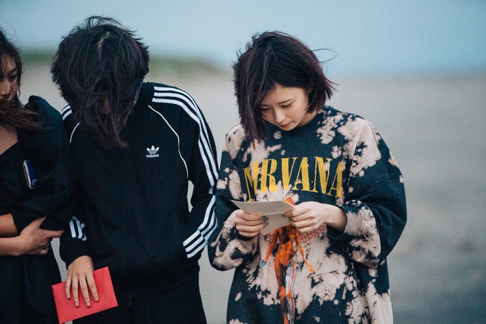 かいとからの手紙を読むのあ「虹とオオカミには騙されない」最終話(C)AbemaTV, Inc.