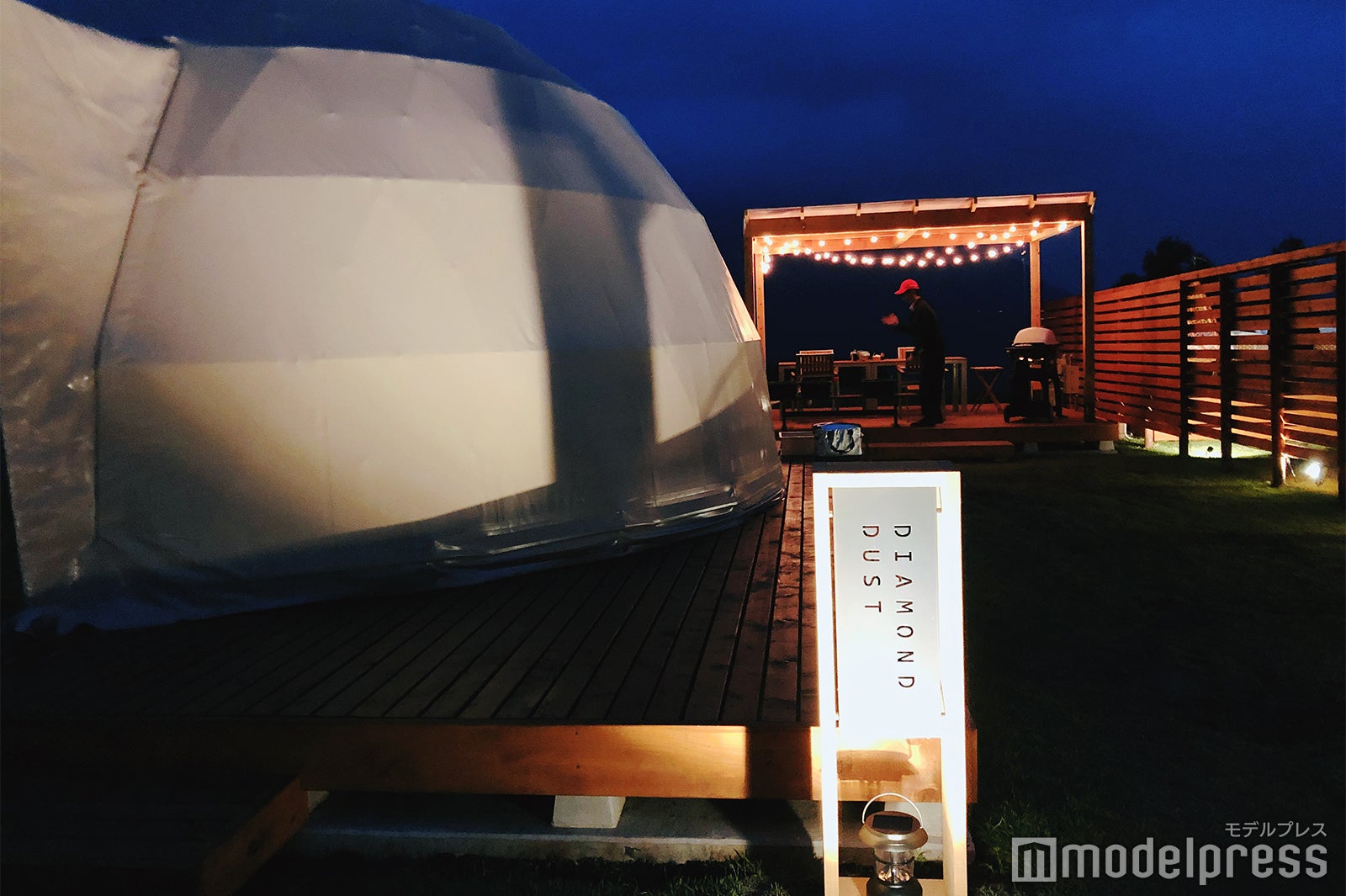 「ラグジュアリータイプ」のテント／ダイヤモンドダスト（C）モデルプレス