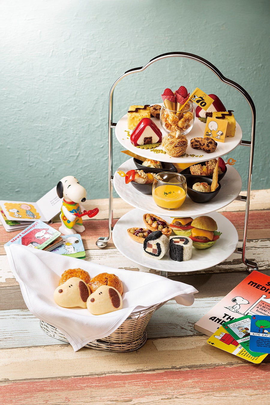 SNOOPY アフタヌーンティー1950's（提供画像）