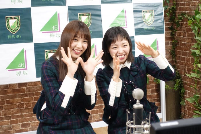 ゆいちゃんず小林由依、今泉佑唯(提供画像)