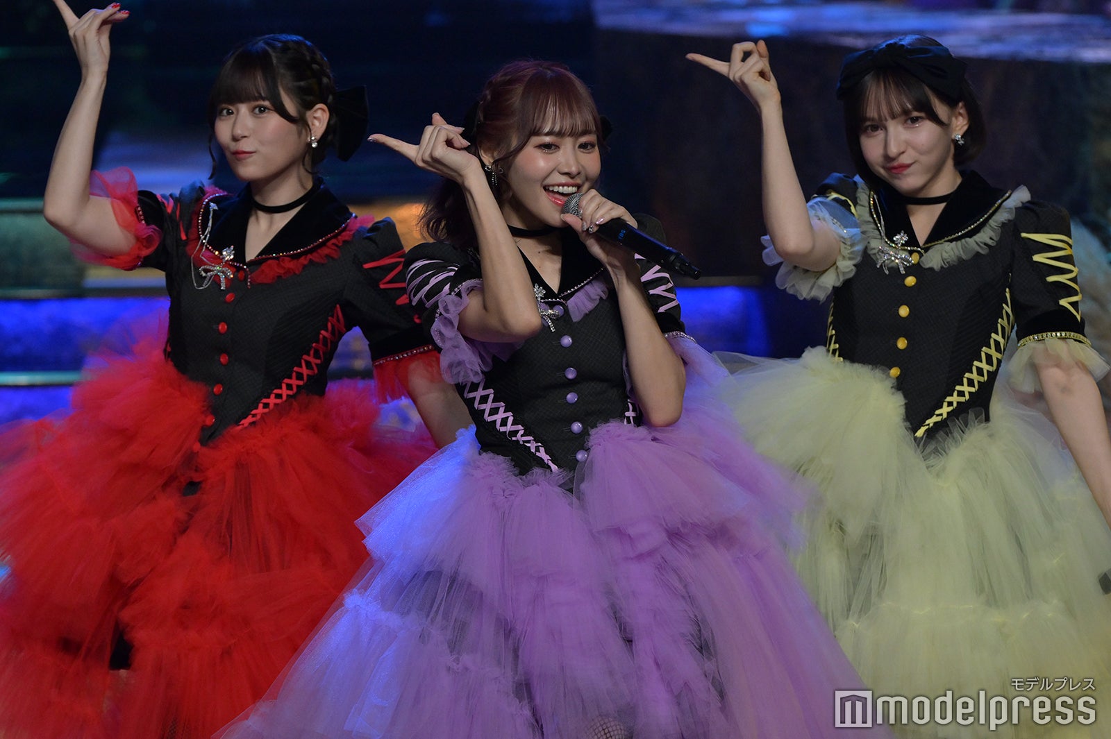 月足天音、仲川瑠夏、早瀬ノエル／FRUITS ZIPPER（C）モデルプレス