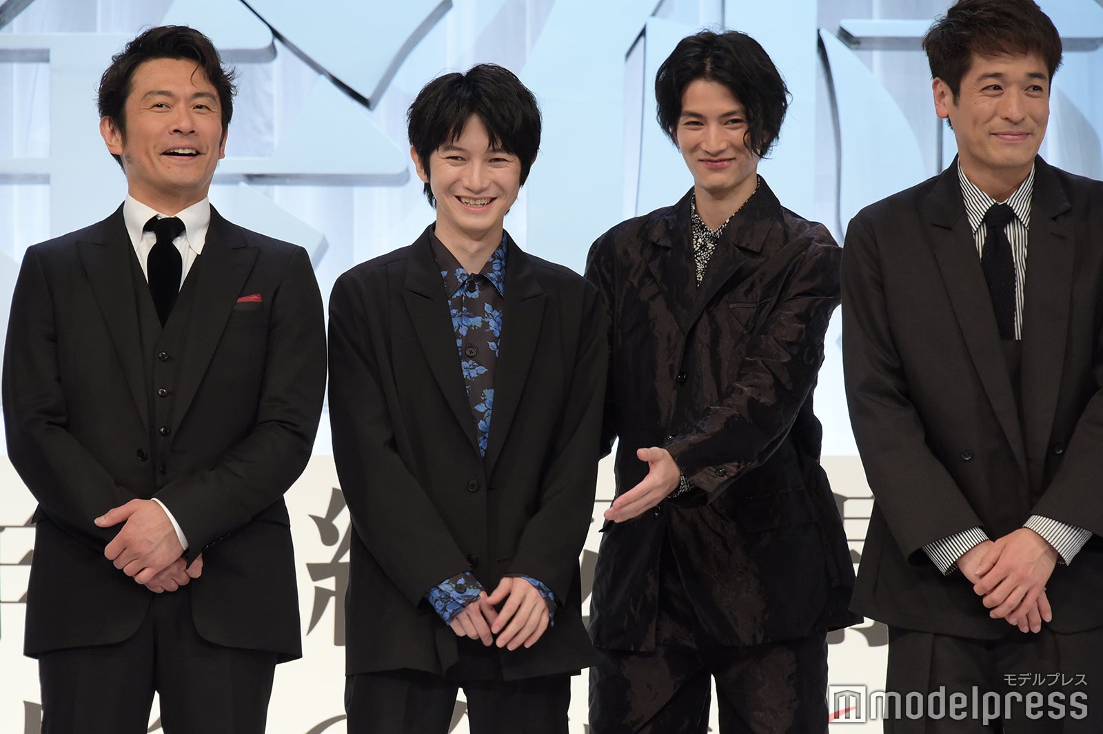 内野聖陽、本郷奏多、渡邊圭祐、佐藤隆太 （C）モデルプレス