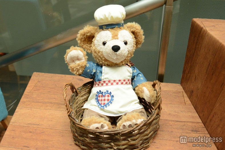 過去のコスチューム姿のダッフィー