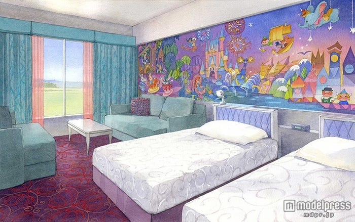 新ディズニーホテル、開業日が決定 夢&ファンタジー溢れるデザイン(C)Disney