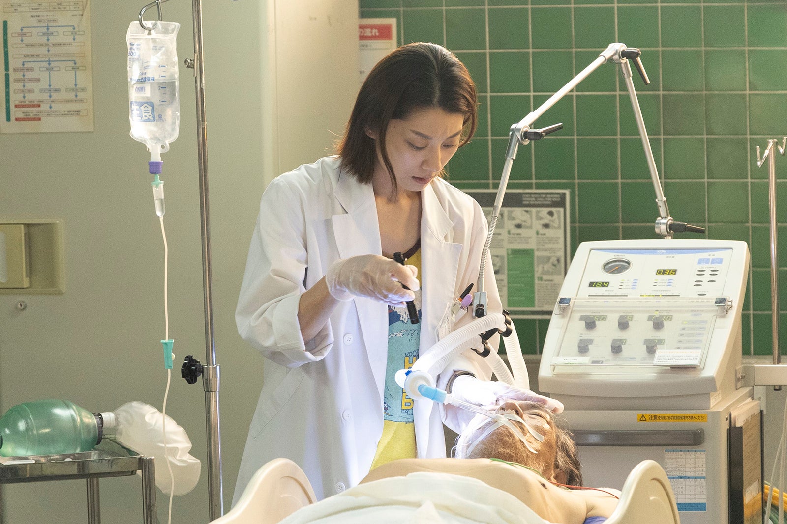 小池栄子「新宿野戦病院」第5話より（C）フジテレビ