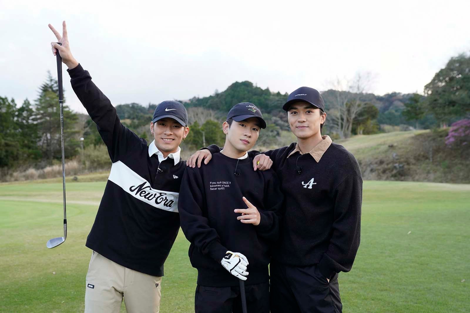 「GWだよ！LDHゴルフ好き大集合スペシャル！」より（提供写真）