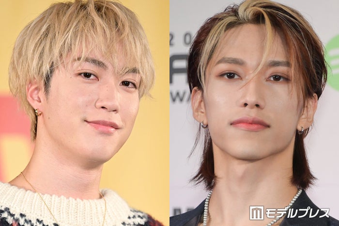 THE RAMPAGE藤原樹、INI池崎理人とプライベートで2ショット「顔似てる」「イケメン」と話題