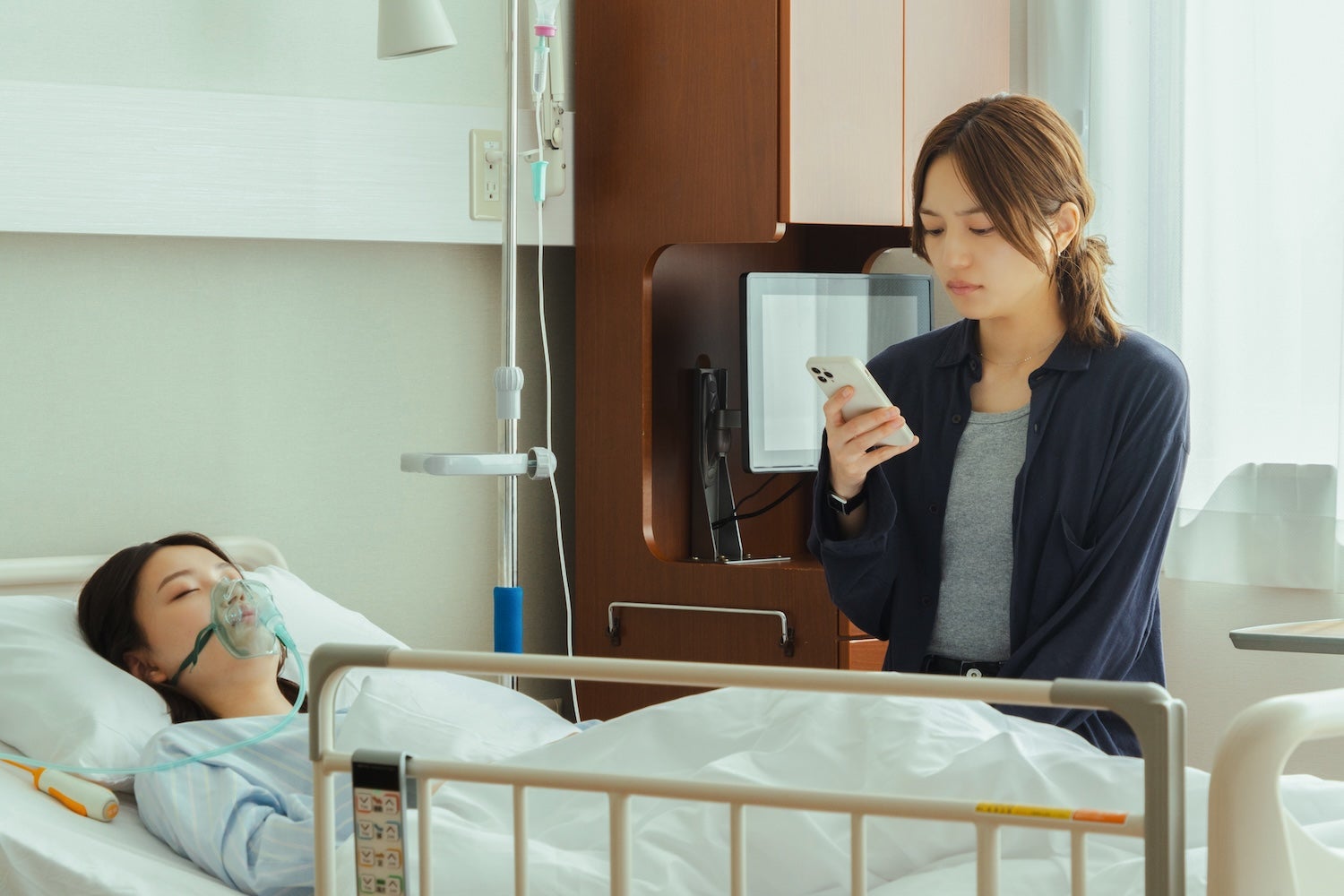 茅島みずき、川口春奈「スキャンダルイブ」最終話（C）AbemaTV,Inc.