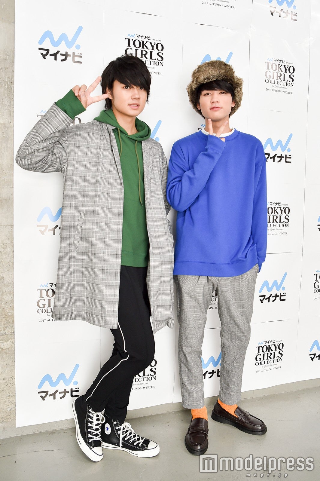 （左から）佐野勇斗、板垣瑞生 （C）モデルプレス