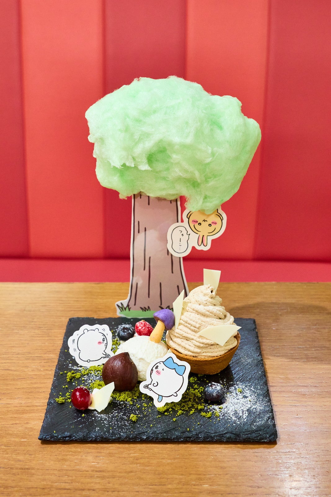 マロングラッセの森プレート1,870円（C）nagano