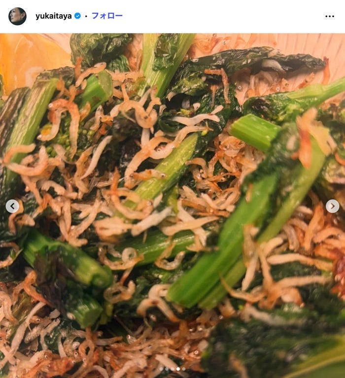 板谷由夏Instagramより