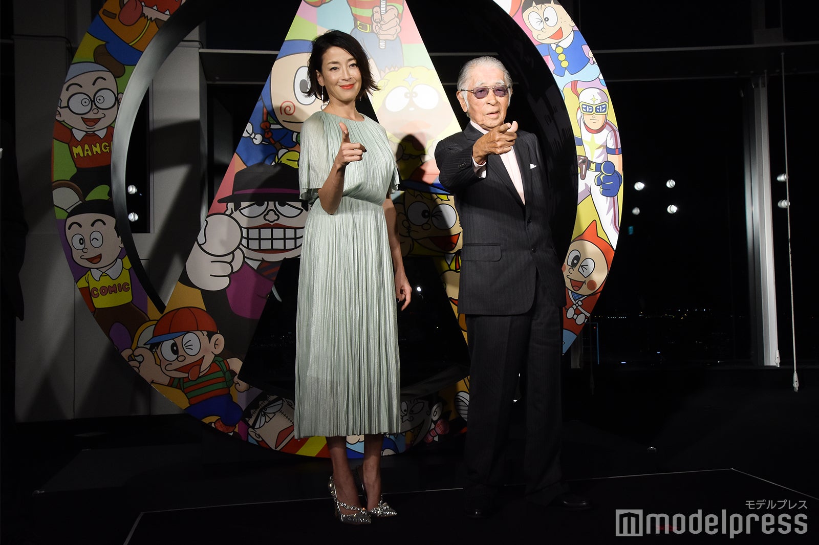 宮沢りえ、藤子不二雄（A）氏 （C）モデルプレス