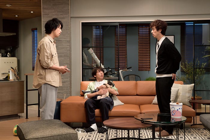 斎藤工、高橋一生、滝藤賢一 (C)テレビ朝日