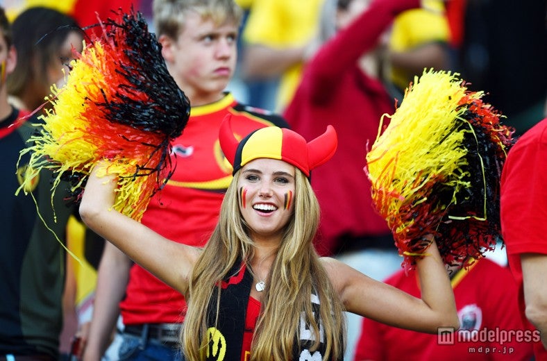 W杯美女サポーターがモデルデビュー