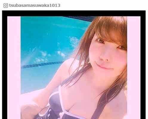 益若つばさ、水着姿が大胆SEXY エロ可愛い魅力全開