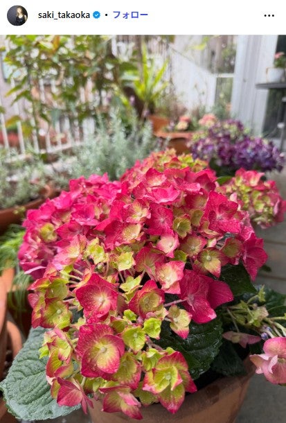 高岡早紀Instagramより