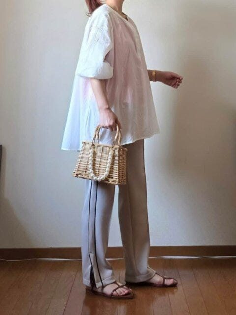トラックパンツ コーデ トラックパンツコーデ3