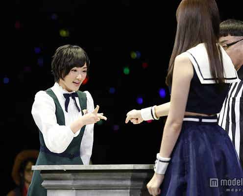生駒里奈、小嶋陽菜に勝ったら“おっぱい触れる” 結果は?AKB48「じゃんけん大会2014」