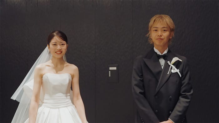 あみ&こうへい「ゼクシィTV」(画像提供:リクルート)